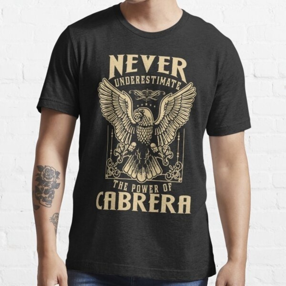 Never Underestimate The Power Of Cabrera Acoustic Music Fan Art Unisex T-Shirt